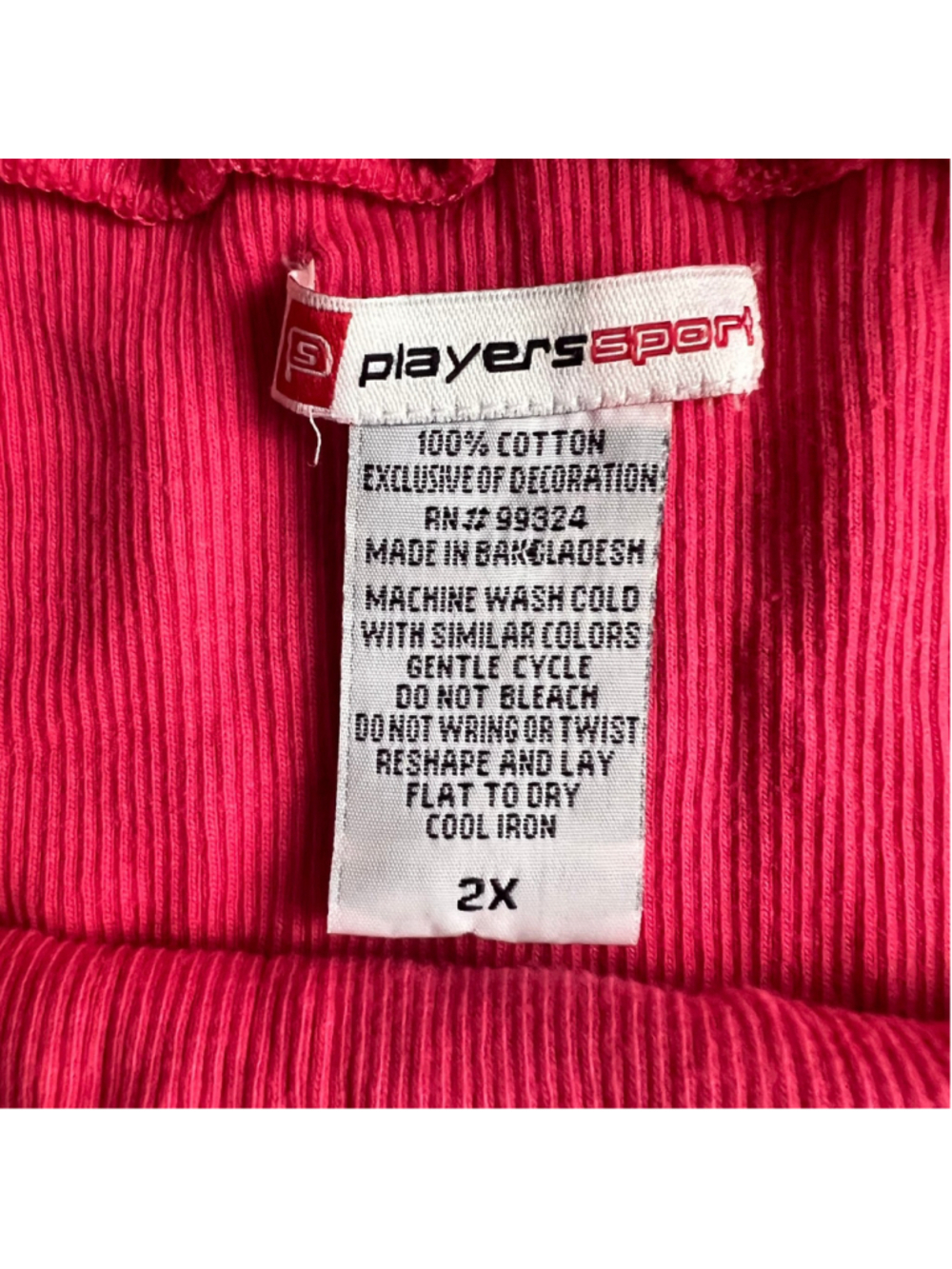 Y2K Pink Off Shoulder Ribbed Knit Top L/XL Barbiecore Coquette Cotton D Ring - Picture 4 of 7